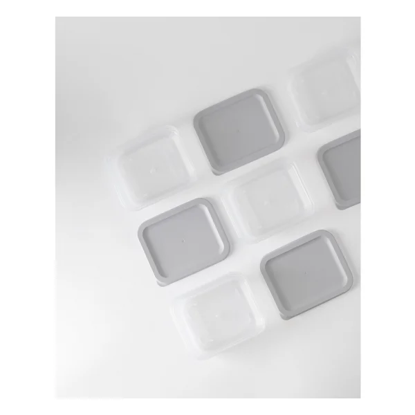 Madame Coco Bonn 2'li Saklama Kabı - Soft Gri - 4x500 Ml - Görsel 5