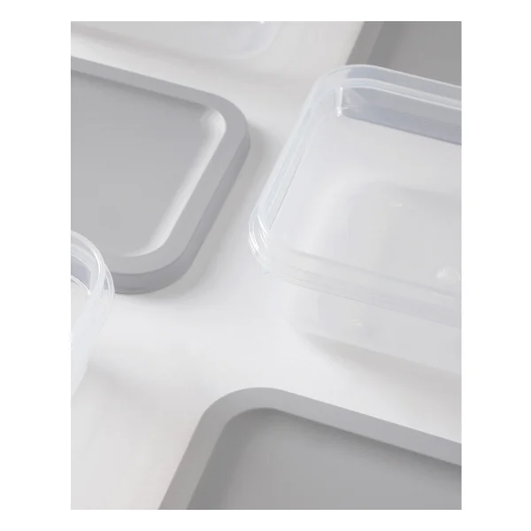 Madame Coco Bonn 2'li Saklama Kabı - Soft Gri - 4x500 Ml - Görsel 6