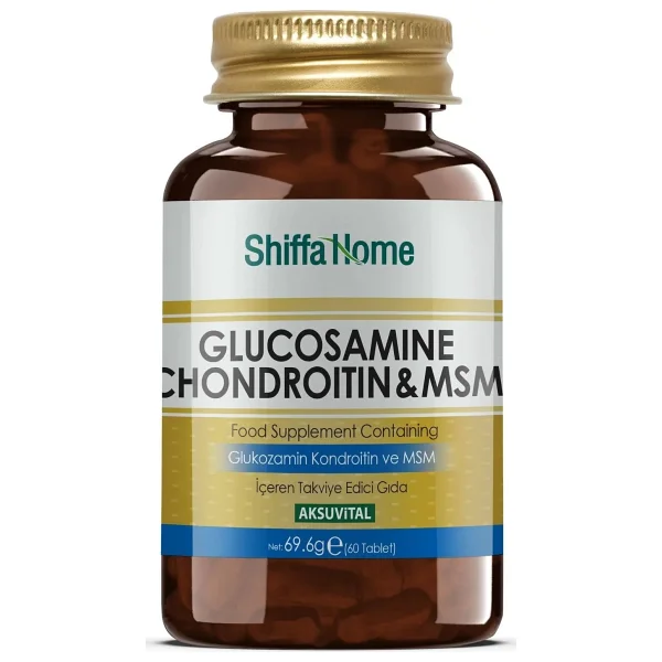 Shiffa Home Glucosamine Chondroitine Msm 60 Tablet - Görsel 4