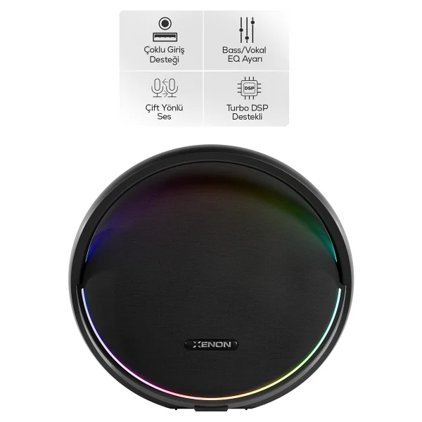 Xenon Smart Aura X6710 Siyah Bluetooth Hoparlör - Görsel 2