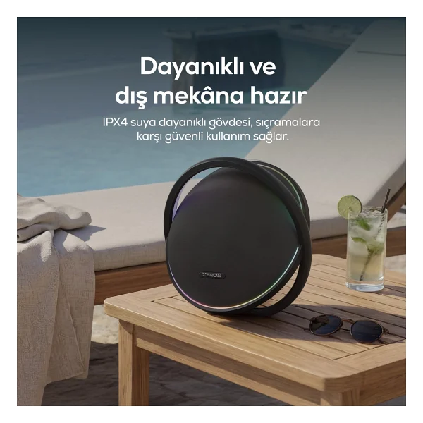 Xenon Smart Aura X6710 Siyah Bluetooth Hoparlör - Görsel 3