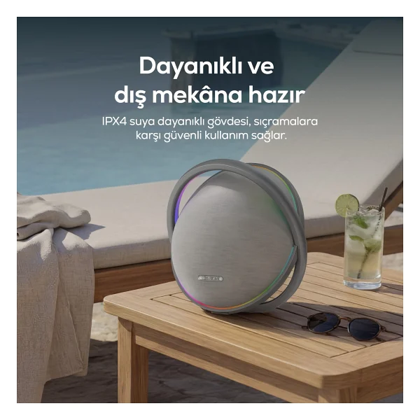 Xenon Smart Aura X6710 Gümüş Bluetooth Hoparlör - Görsel 4
