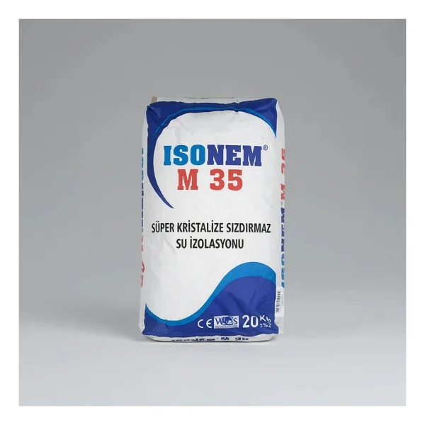Isonem M 35 20 Kg Kristalize Su Yalıtım Malzemesi - Görsel 2