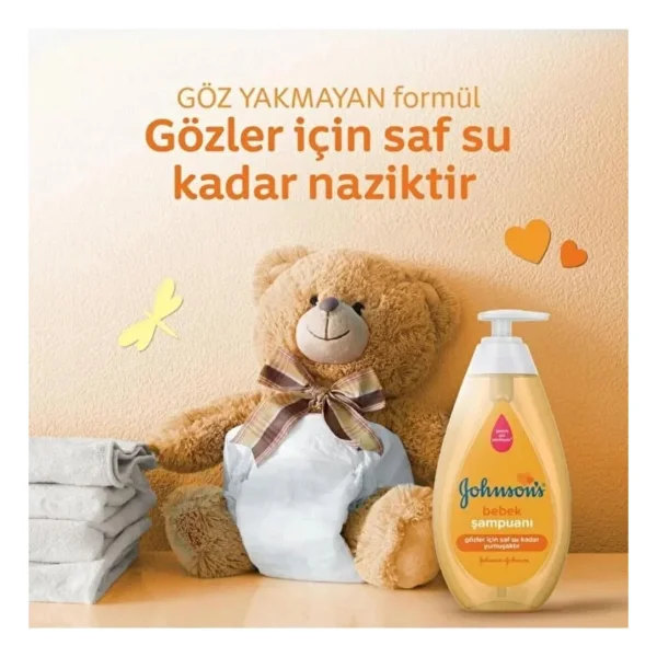 Johnson's Baby Bebek Şampuanı 750 Ml 2 Adet - Görsel 4