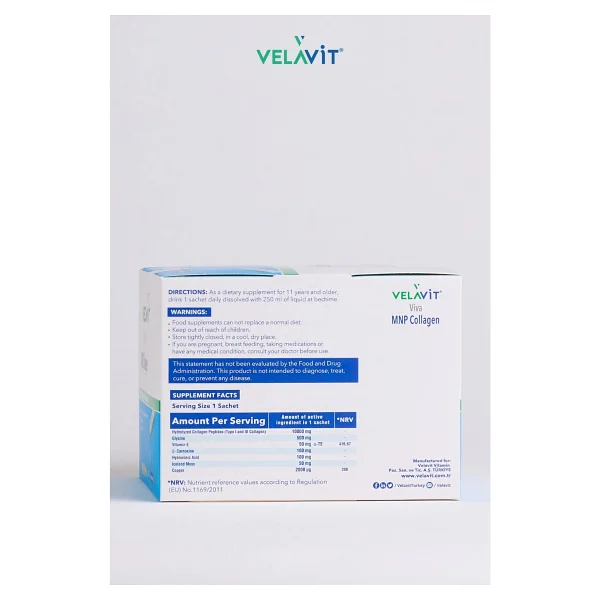 Velavit Viva Mnp Collagen 50 Mg 30 Şase - Görsel 3