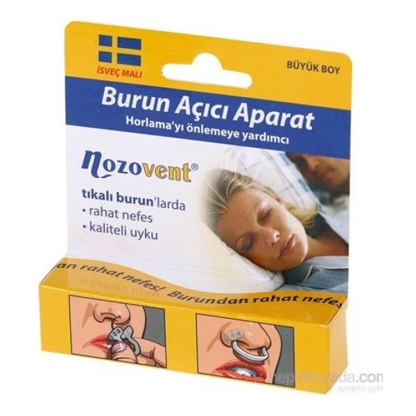 Nozovent Horlama Önleyici Büyük Boy (L) Burun Açıcı Aparat - Görsel 5