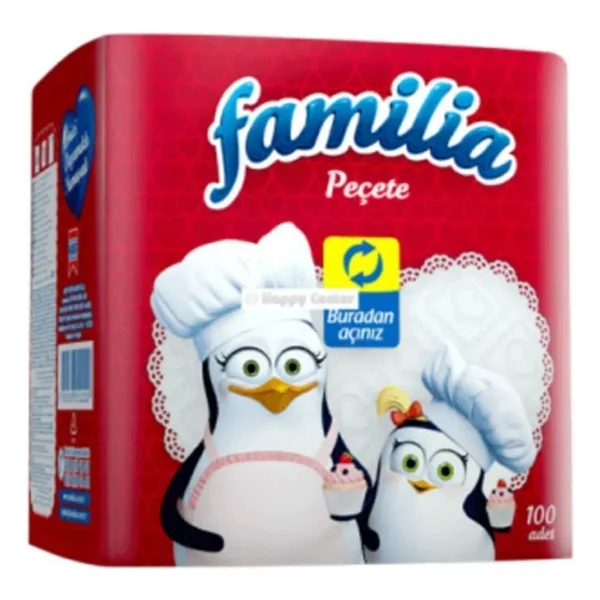 Familia 100'lü Kağıt Peçete - Görsel 3