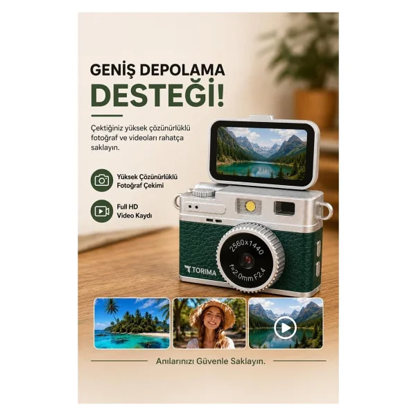 Torima Cmr49 Dijital Fotoğraf Makinesi - Görsel 2
