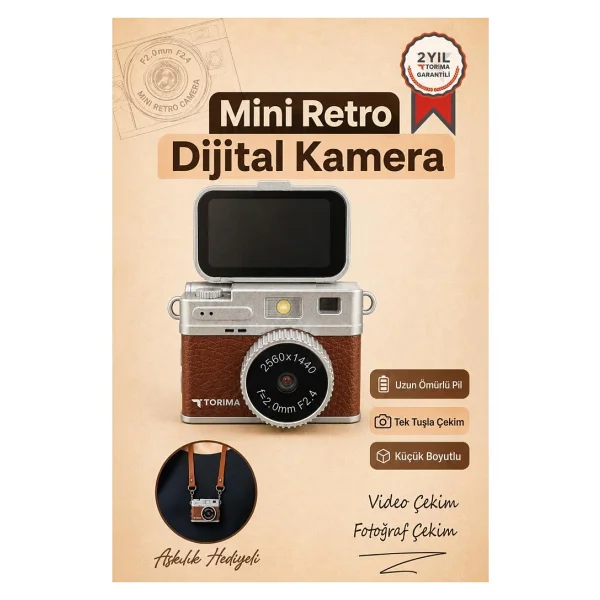 Torima Cmr49 Dijital Fotoğraf Makinesi - Görsel 7