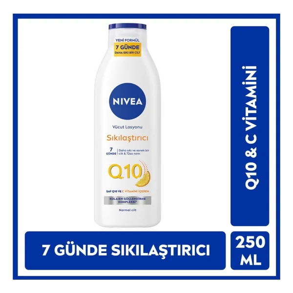 Nivea Q10 Sıkılaştırıcı Nemlendirici Vücut Losyonu 250 ml - Görsel 2