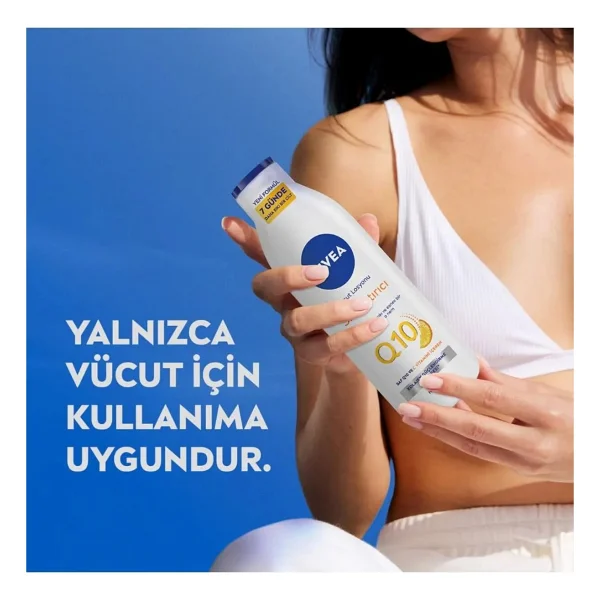 Nivea Q10 Sıkılaştırıcı Nemlendirici Vücut Losyonu 250 ml - Görsel 4