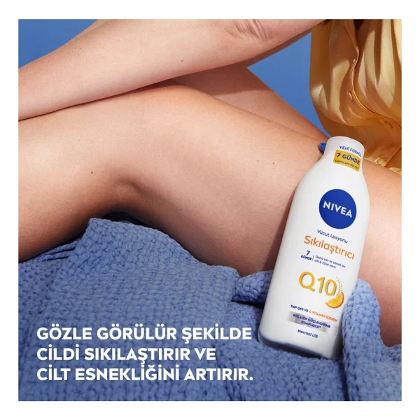 Nivea Q10 Sıkılaştırıcı Nemlendirici Vücut Losyonu 250 ml - Görsel 7