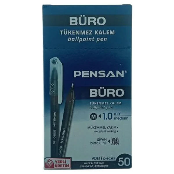 Pensan 2270 1 Mm 50'li Paket Tükenmez Kalem - Görsel 5