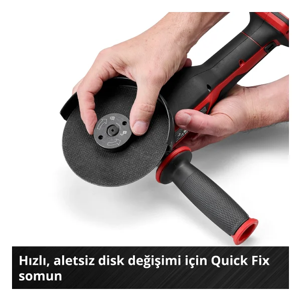 Einhell Axxio 18/125 Q Aküsüz Taşlama Makinesi - Görsel 8