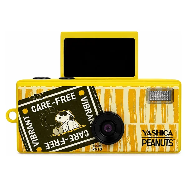 Yashica Funtastic Peanuts Sarı Dijital Fotoğraf Makinesi - Görsel 6