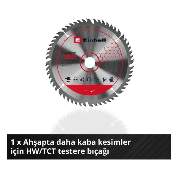 Einhell Tp-Ps 18/165 Li Bl Daire Testere - Görsel 5