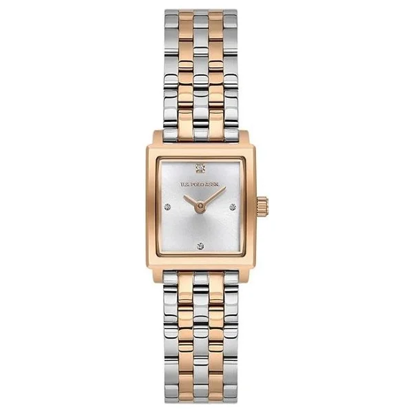 U.S. Polo Assn Uspa2107-03 Gümüş-Rose Gold Kadın Kol Saati - Görsel 3