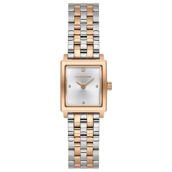 U.S. Polo Assn Uspa2107-03 Gümüş-Rose Gold Kadın Kol Saati - Görsel 4