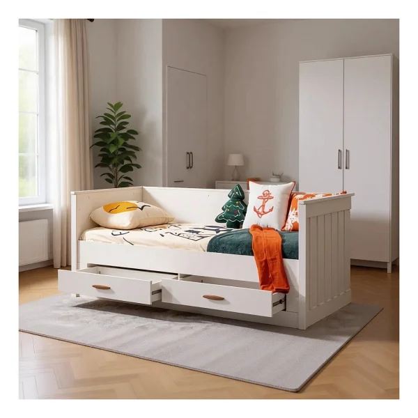 Setay Mobilya Leton 90x190 Cm Çekmeceli Karyola - Görsel 10