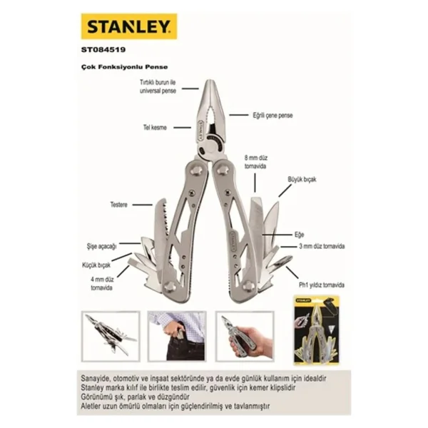 Stanley 0-84-519 Çok Fonksiyonlu Pense - Görsel 3