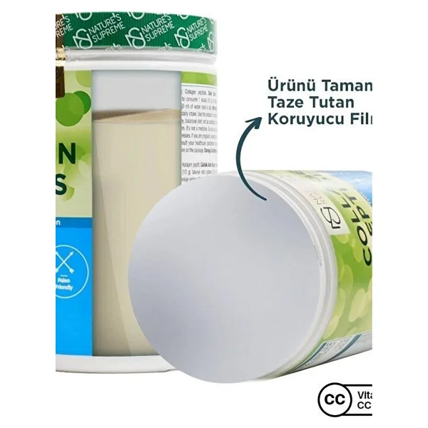 Nature's Supreme Collagen Peptides Powder Aromasız 600 Gr - Görsel 4