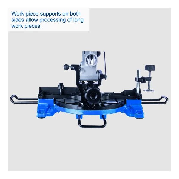 Scheppach Hm210l Gönye Kesme Makinesi 1500w 210 Mm 5901226901 Kesim Kapasitesi İle Ahşap Metal Kesme - 1500 W - Görsel 9