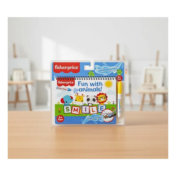 Fisher Price Water Magic Hayvanlar Sihirli Boyama Kitabı - Görsel 6