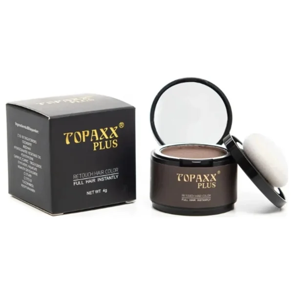 Topaxx Koyu Kahve Suda Çıkmayan Topik Pudra 14 G - Görsel 10