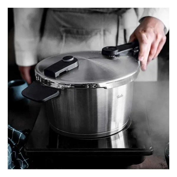 Fissler Vitaquick Premium 4.5 Lt + 2.5 Lt Düdüklü Tencere Seti - Görsel 8