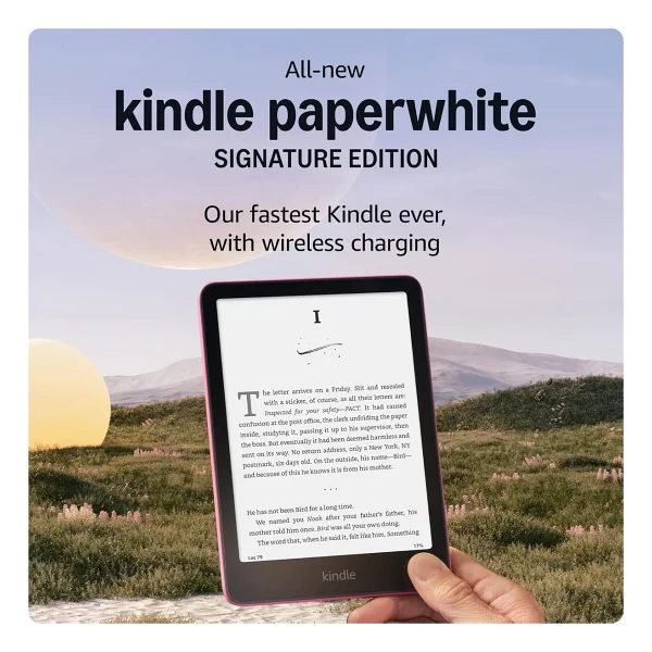 Amazon Kindle Paperwhite 12. Nesil Signature Edition 32 GB 7" E-Kitap Okuyucu - Görsel 6