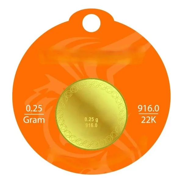 0.25 Gr 22 Ayar Gram Altın - Görsel 4