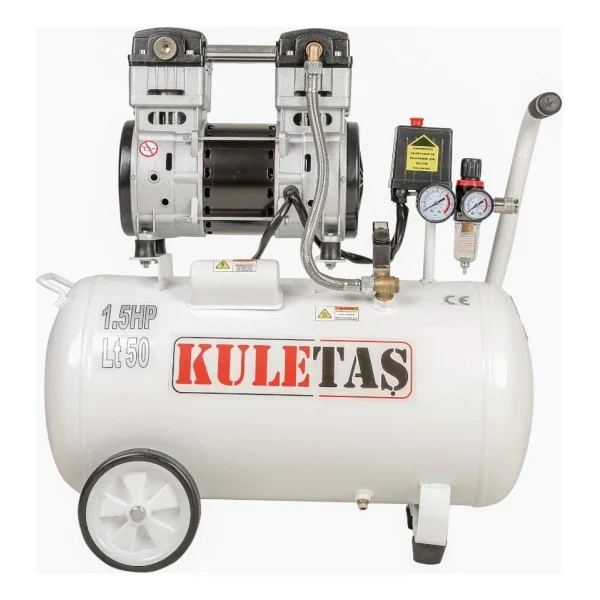 Kuletaş 50 Lt 1.5 Hp Sessiz Yağsız Hava Kompresörü - Görsel 6