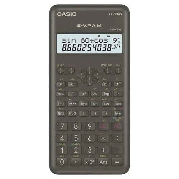 Casio Fx-82ms 2. Versiyon 240 Fonksiyonlu Bilimsel Hesap Makinesi - Görsel 2