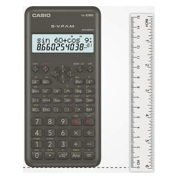 Casio Fx-82ms 2. Versiyon 240 Fonksiyonlu Bilimsel Hesap Makinesi - Görsel 4