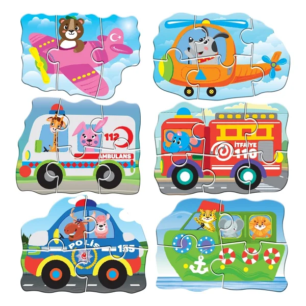 Circle Toys My Best Puzzle Araçlar - Görsel 2