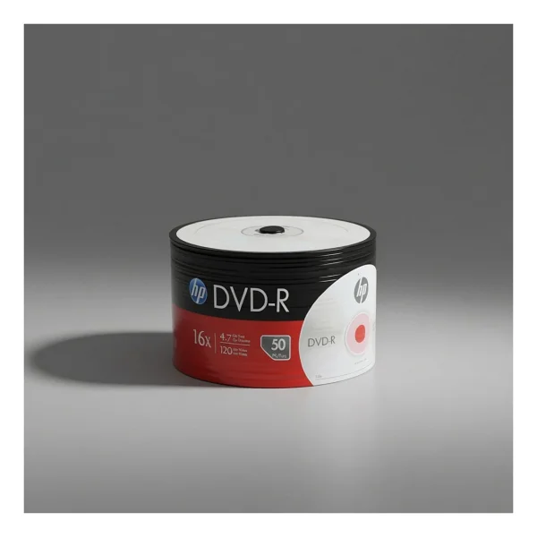 Hp DVD-R 4,7gb-120min 16x 50 Li Shrink - Görsel 5