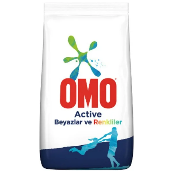 Omo Active Beyazlar Ve Renkliler İçin 10 Kg Toz Deterjan - Görsel 4