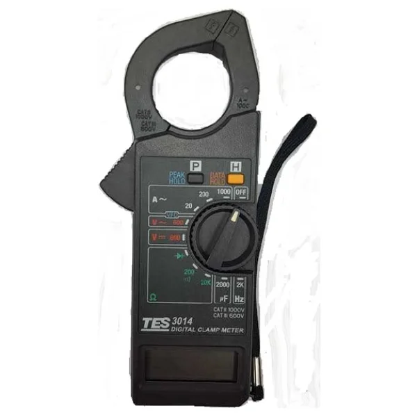 Tes 3014 1000a Ac Dijital Pensampermetre - Görsel 3