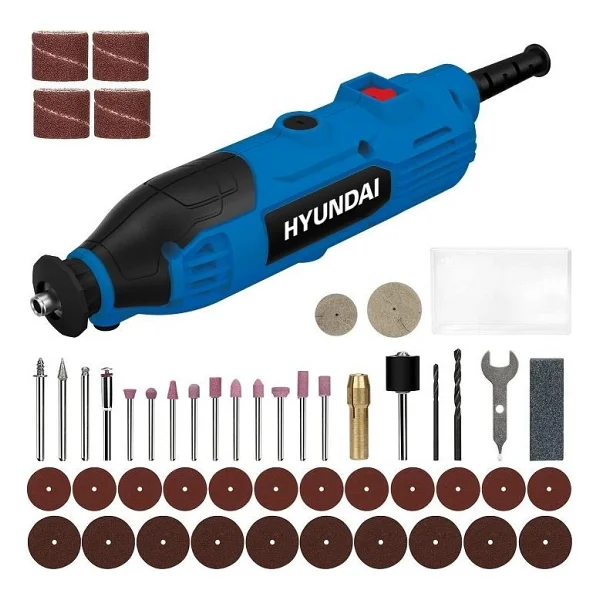 Hyundai Hgrv187 135 W 187 Parça Mini Taşlama Gravür Seti - Görsel 2