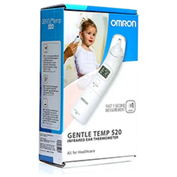 OMRON Gentle Temp 520 Kulaktan 1 sn'de Ölçüm Yapan Yüksek Hassasiyetli Ateş Ölçer - Görsel 5