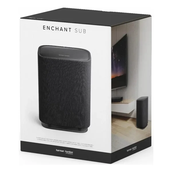 Harman/Kardon Enchant Dolby Atmos Siyah Wireless Subwoofer Güçlü Ses Performansı - Görsel 7