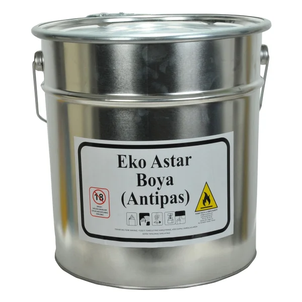 Ramay Eko Endüstriyel Rapid Koyu Gri Astar (Antipas) Boya 15 kg