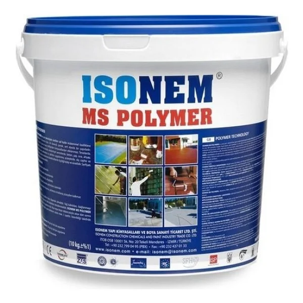 Isonem Ms Polymer 5 Kg Elastik Su Yalıtım Malzemesi - Görsel 2