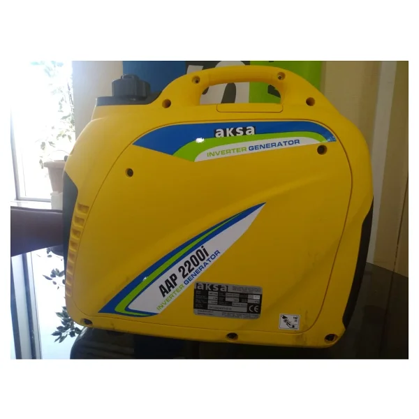 Aksa Aap 2200i İpli Inverter Çanta Benzinli Sessiz Jeneratör - Görsel 2