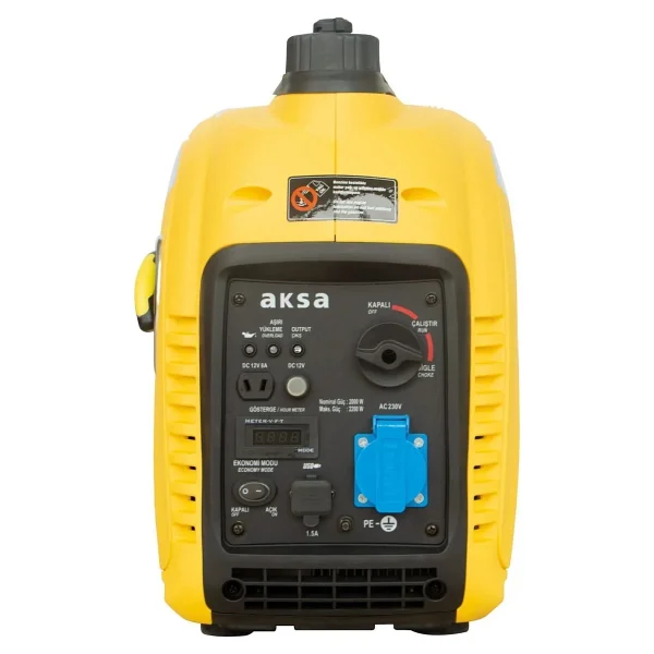 Aksa Aap 2200i İpli Inverter Çanta Benzinli Sessiz Jeneratör - Görsel 6