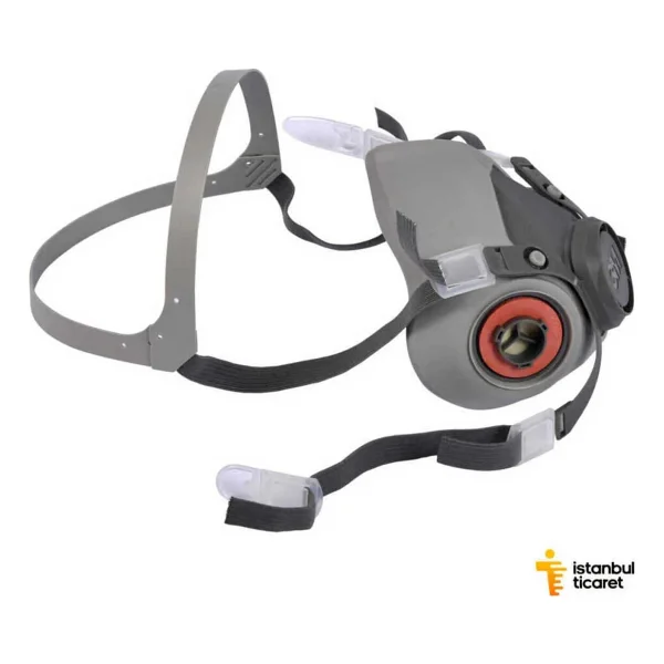 3m 6200 Orta Boy Yarım Yüz Maskesi + 1 Filtre - Görsel 5