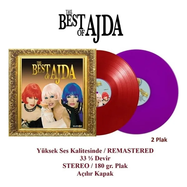 Ajda Pekkan - The Best Of Ajda Plak (2lp) - Görsel 4