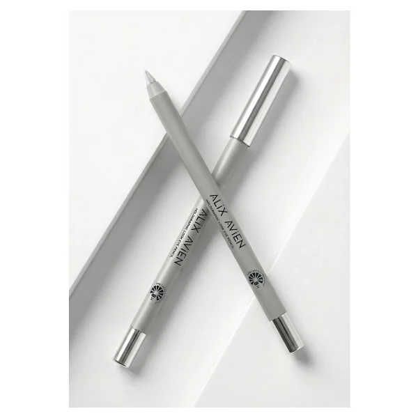 Alix Avien Suya Dayanıklı Kalıcı Holografik Işıltılı Göz Kalemi - Holographic Eye Pencil 02 Icy Glare - Görsel 8