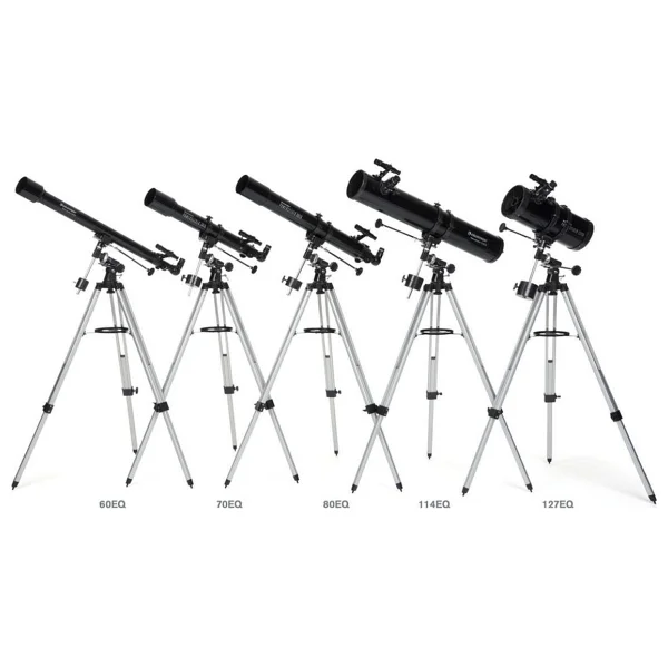 Celestron Powerseeker 127eq Teleskop 127 Mm Optik Açıklık Ve 1000 Mm Odak Uzunluğu İle Outdoor Kullanıma Uygun - Görsel 7