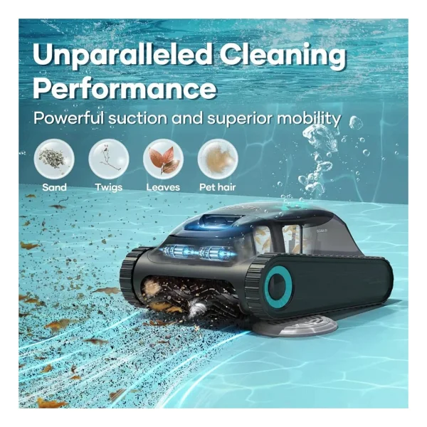 Aiper Scuba S1 Kablosuz Havuz Temizleme Robotu - Görsel 6